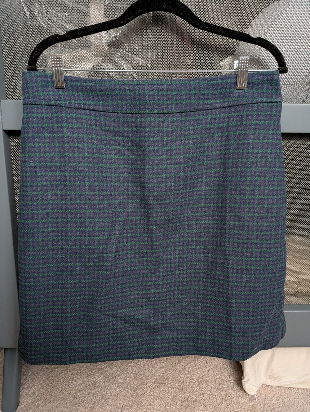 Classic Plaid A-Line Skirt J.Crew, 12